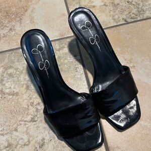 Jessica simpson patent leather sandals